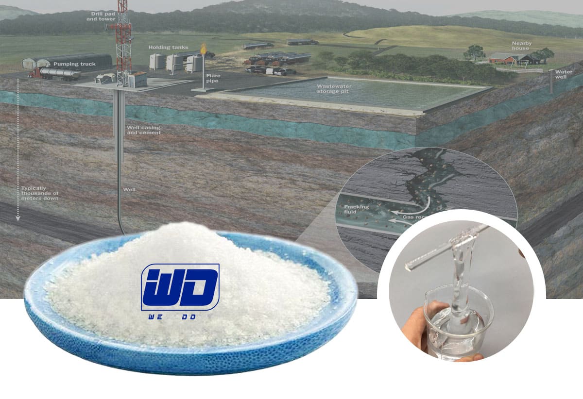 High Efficiency And Clean Fracturing Fluid with Polyacrylamide Price Pam